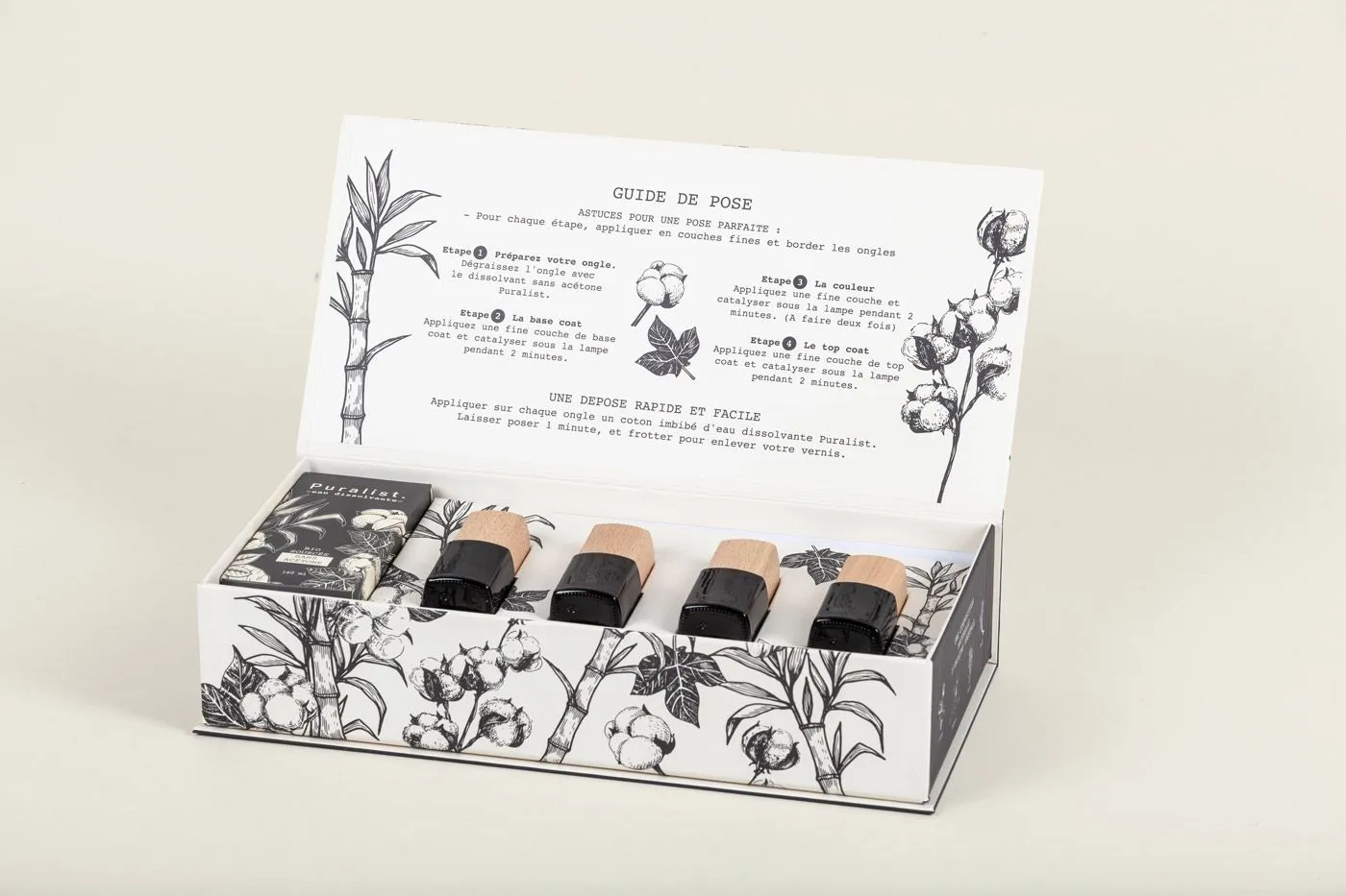 Coffret Puralist ouvert