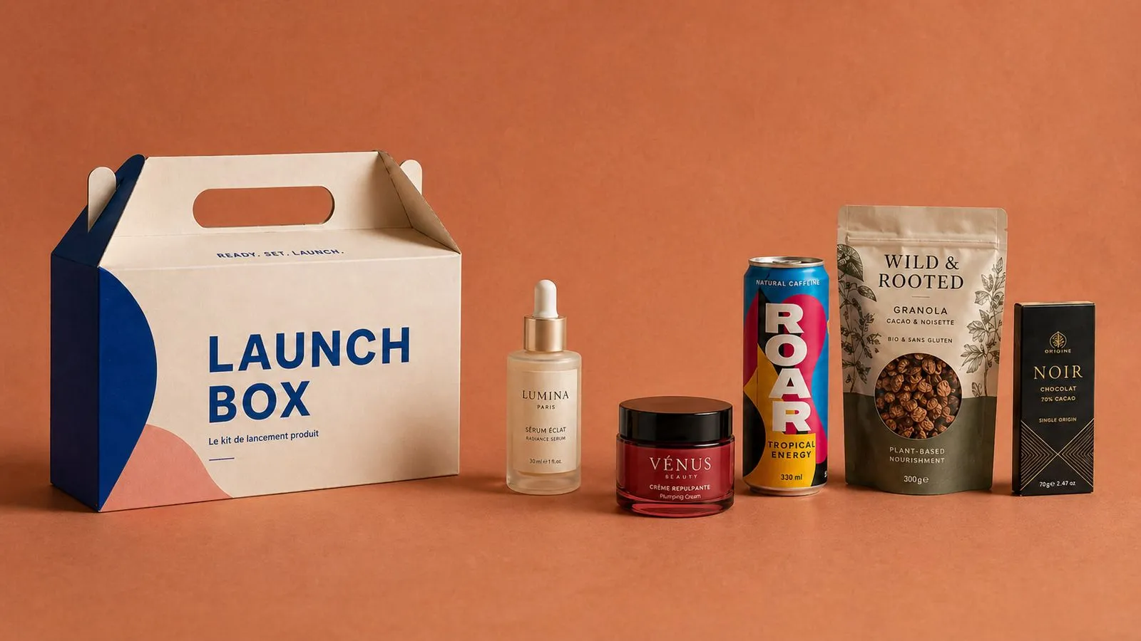 Launch box personnalisée, Smartpack