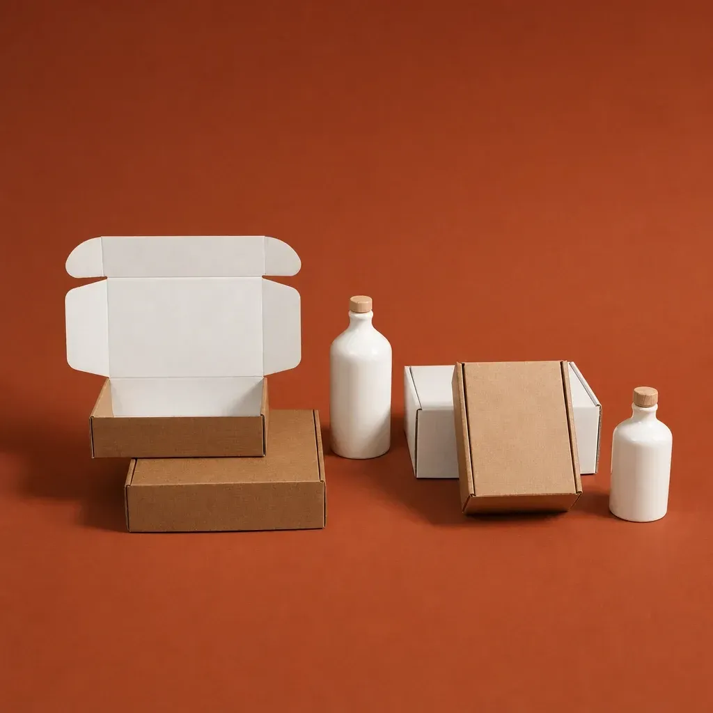 Boîte carton vierge sur mesure, sans impression — Smartpack