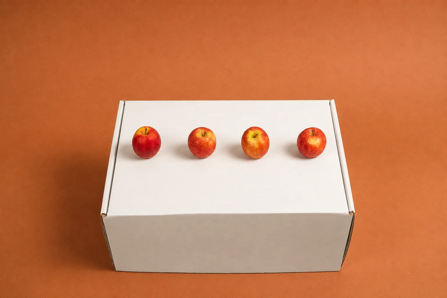 Boîte carton vierge sur mesure, même boîte sans impression