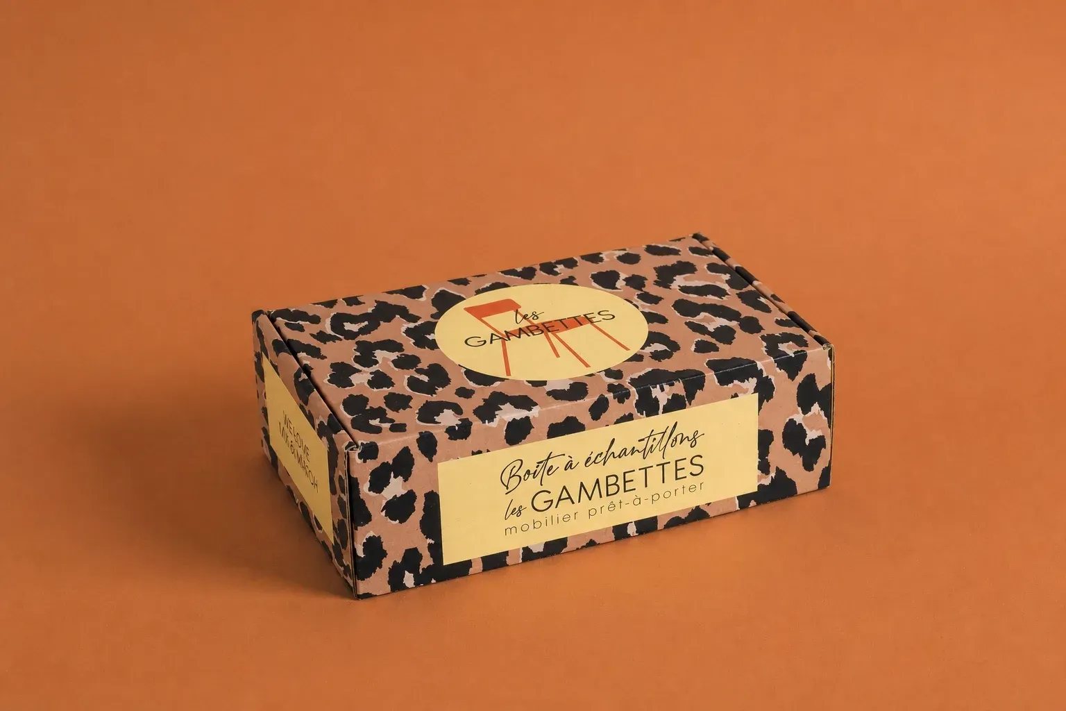 Boîte à oreilles imprimée Les Gambettes