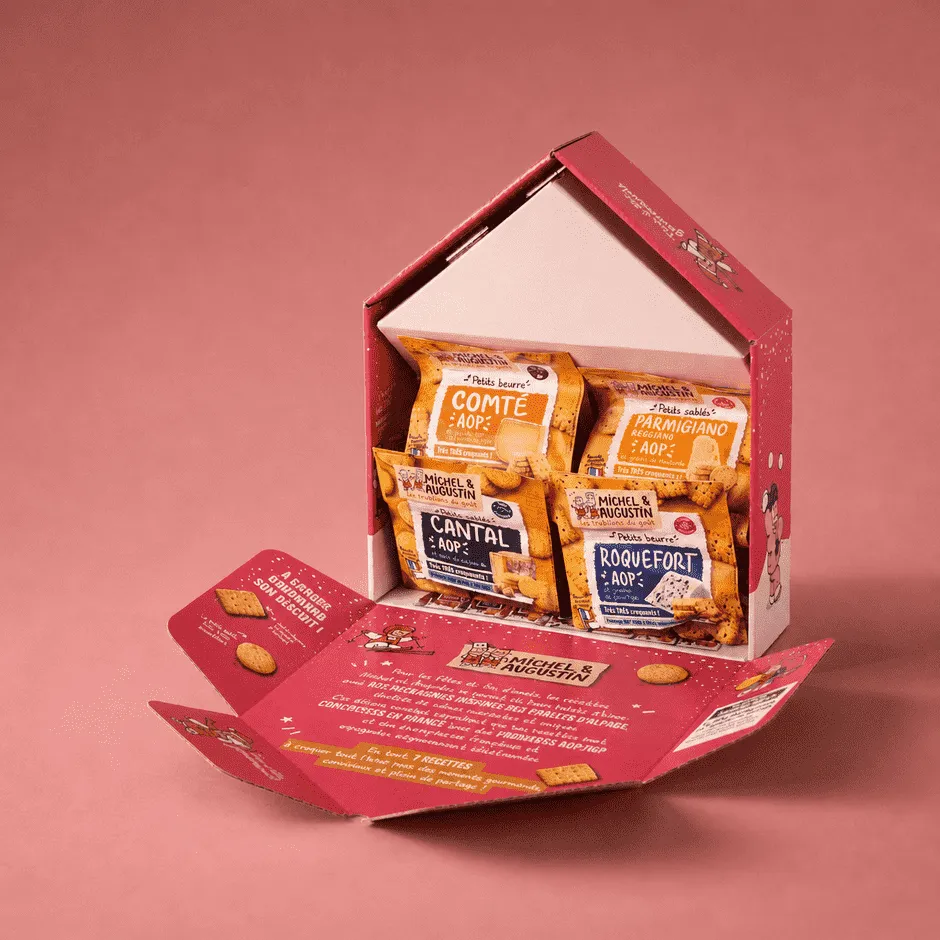 Coffret carton sur mesure Michel & Augustin