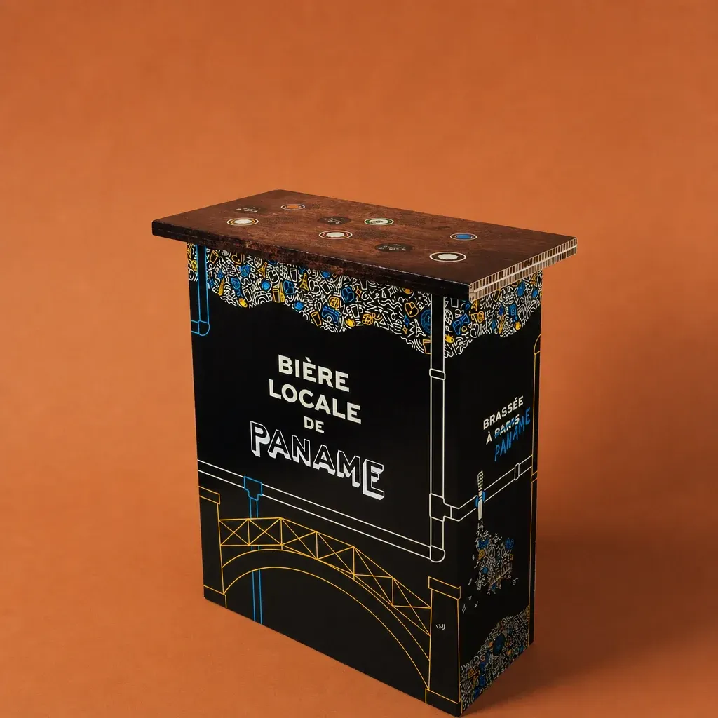 Banque d'accueil et mobilier
