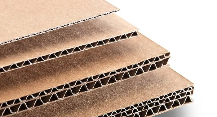 cartons ondulés pour emballage personnalisé