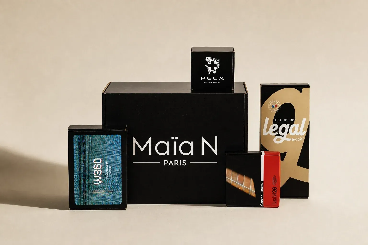 Boîte à oreilles, packaging carton personnalisé, emballage sur mesure, Smartpack, fabrication française