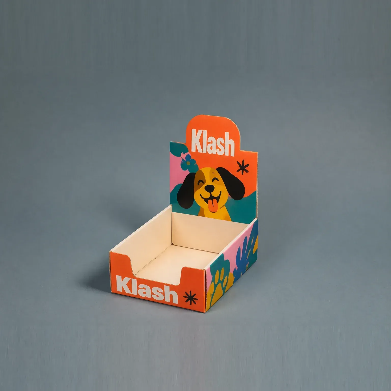 PLV de comptoir, PLV carton personnalisée, prêt à vendre carton, fabrication française, Smartpack