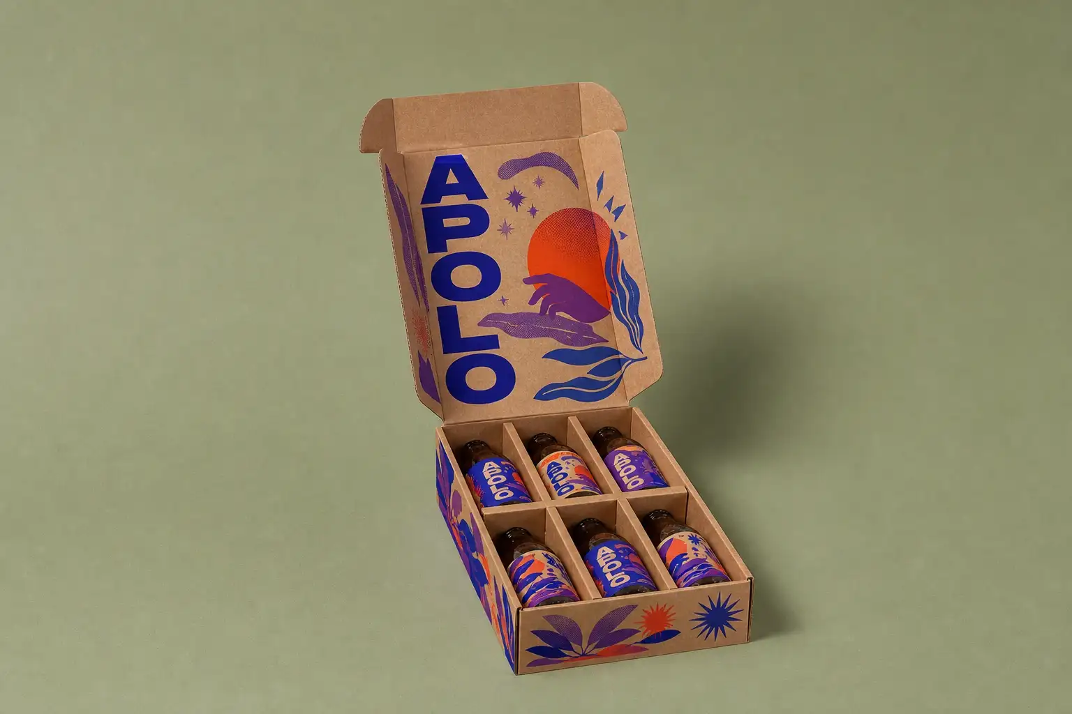 Coffret avec compartiment sur mesure, en carton. Fabrication sur mesure à Lyon