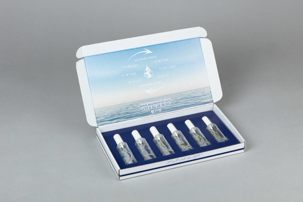 Emballage avec cale carton smartpack