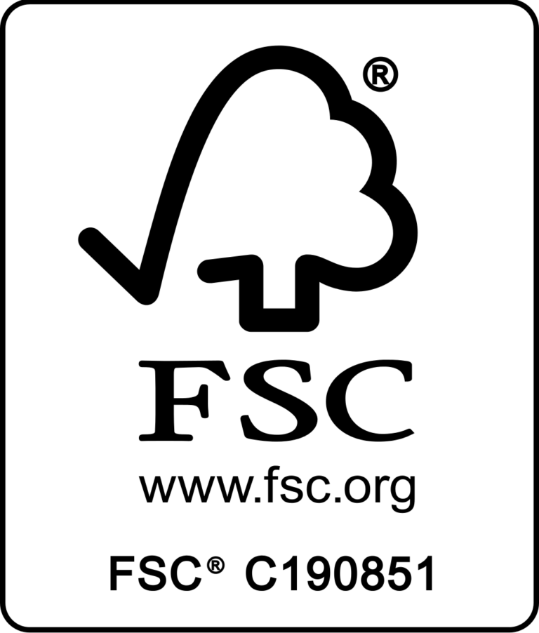 Lettre en carton et logo en carton sur-mesure 8 emballage certifié FSC smartpack