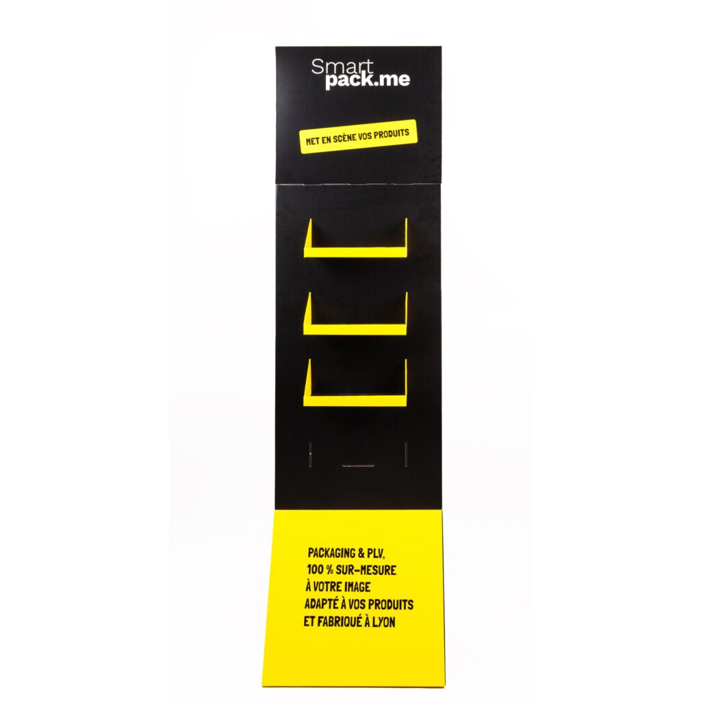 présentoir carton sur mesure