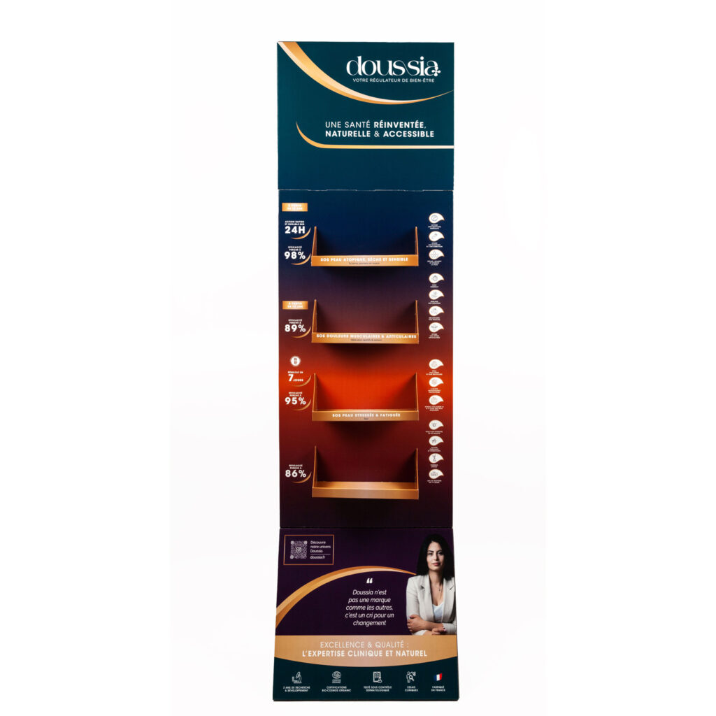 PLV carton personnalisée