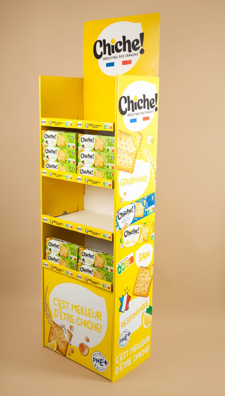 Présentoir de sol étagère prêt à vendre