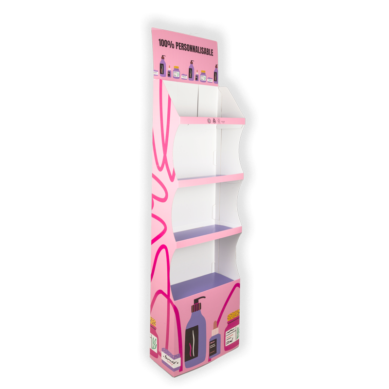 présentoir carton personnalisable