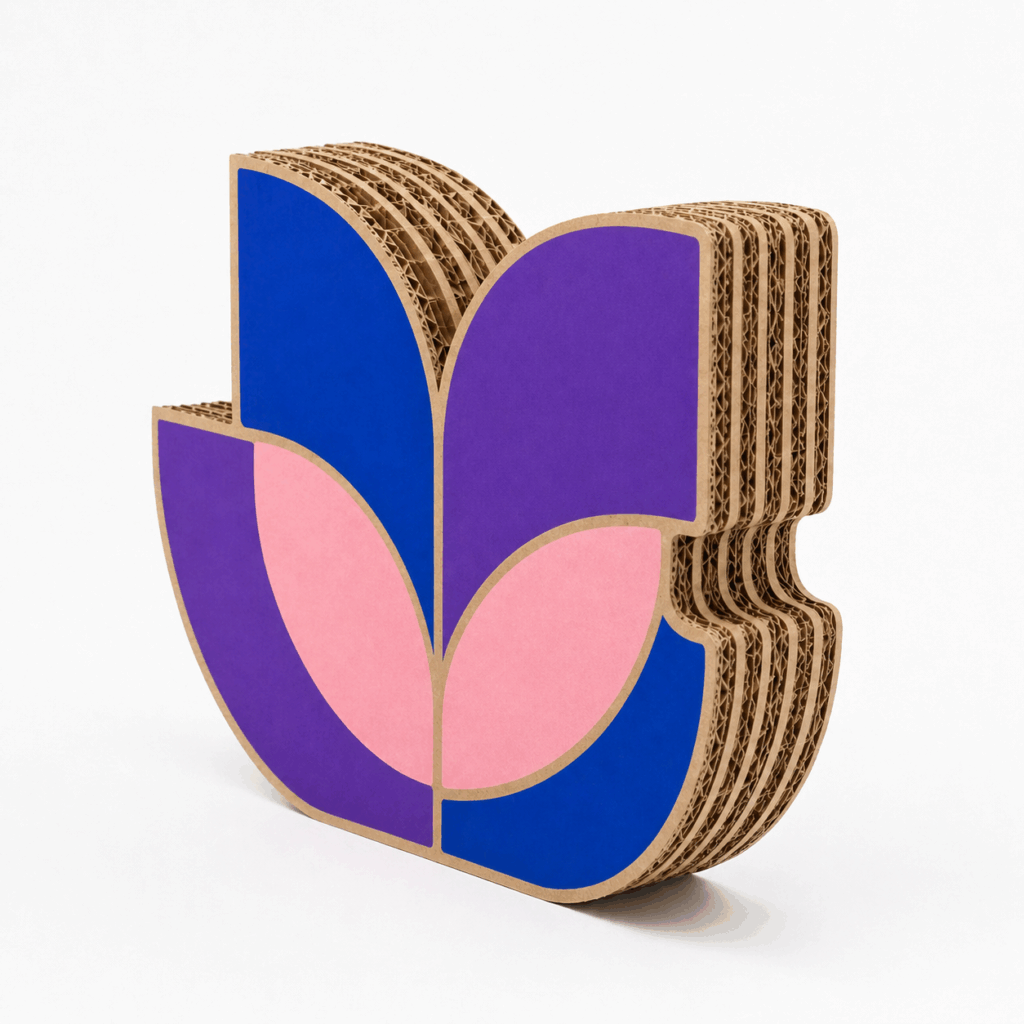 Logo en carton - Logo en volume