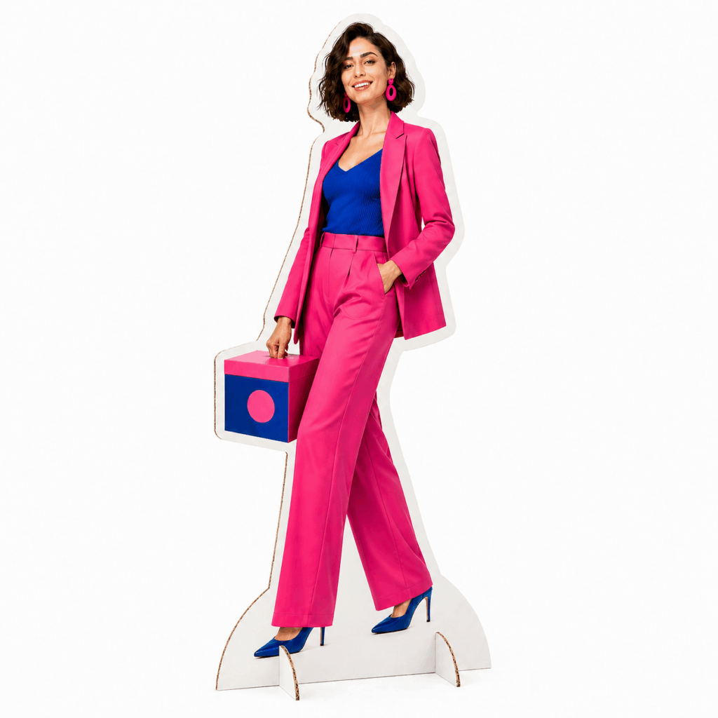 Silhouette taille réelle femme