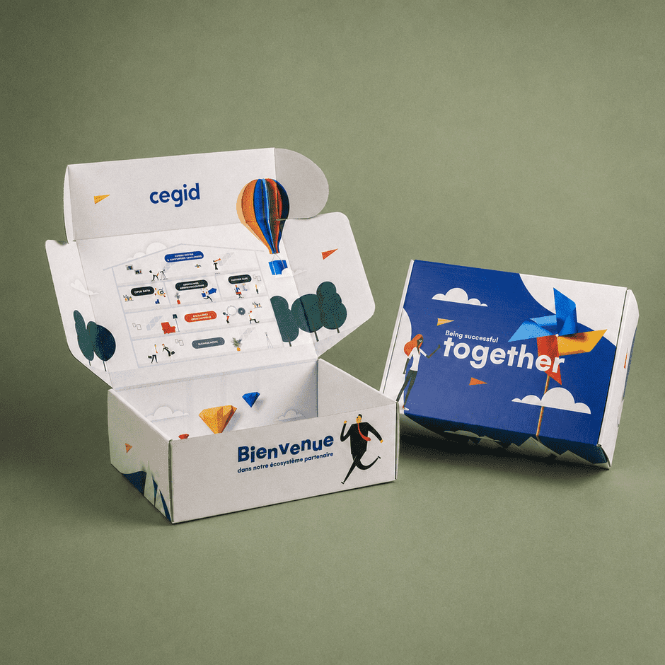 Boîte carton personnalisable sur mesure — Smartpack