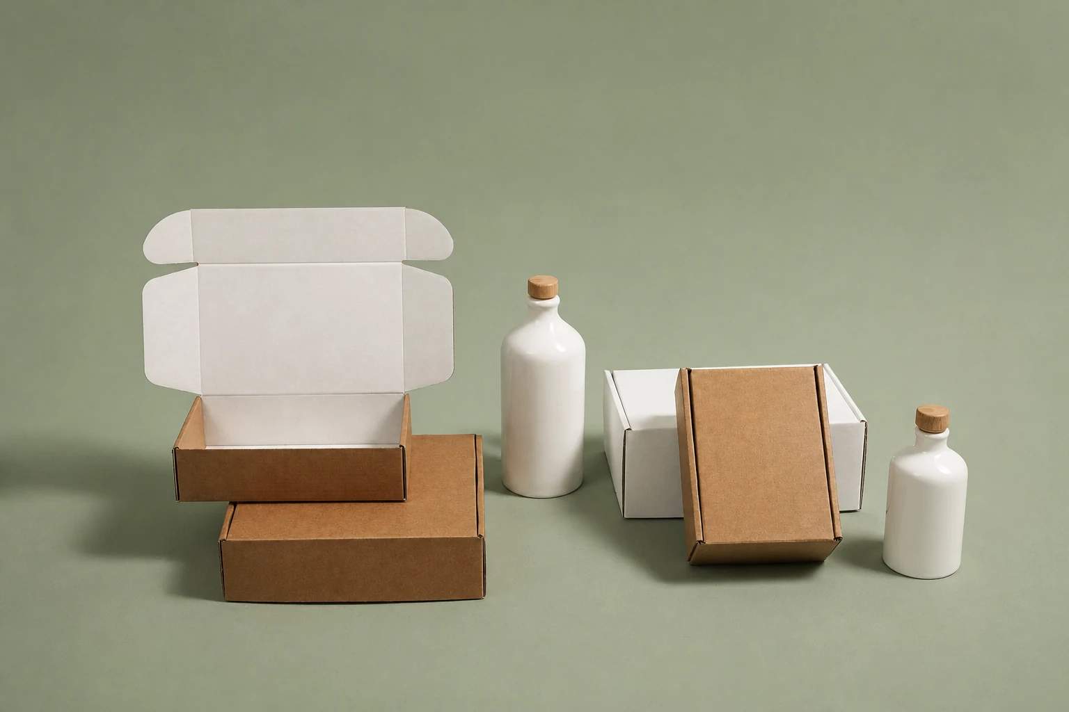 Boîte carton vierge, emballage sur mesure, Smartpack, fabrication française