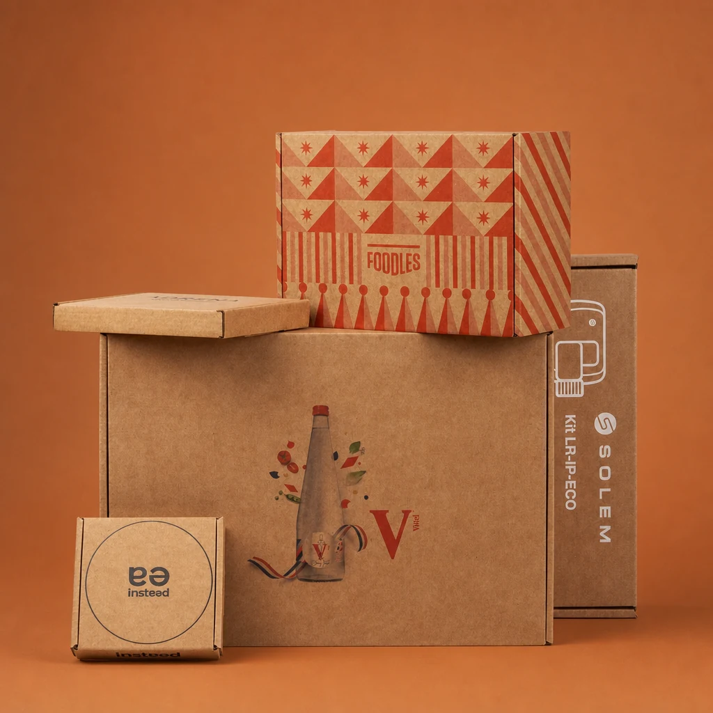 Boite d'expédition personnalisée en carton et sur-mesure — Smartpack