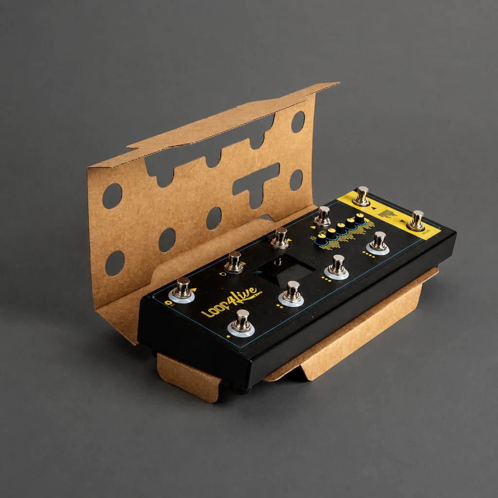 Boîte à oreilles, packaging carton personnalisé, industrie électronique, emballage sur mesure, Smartpack, fabrication française