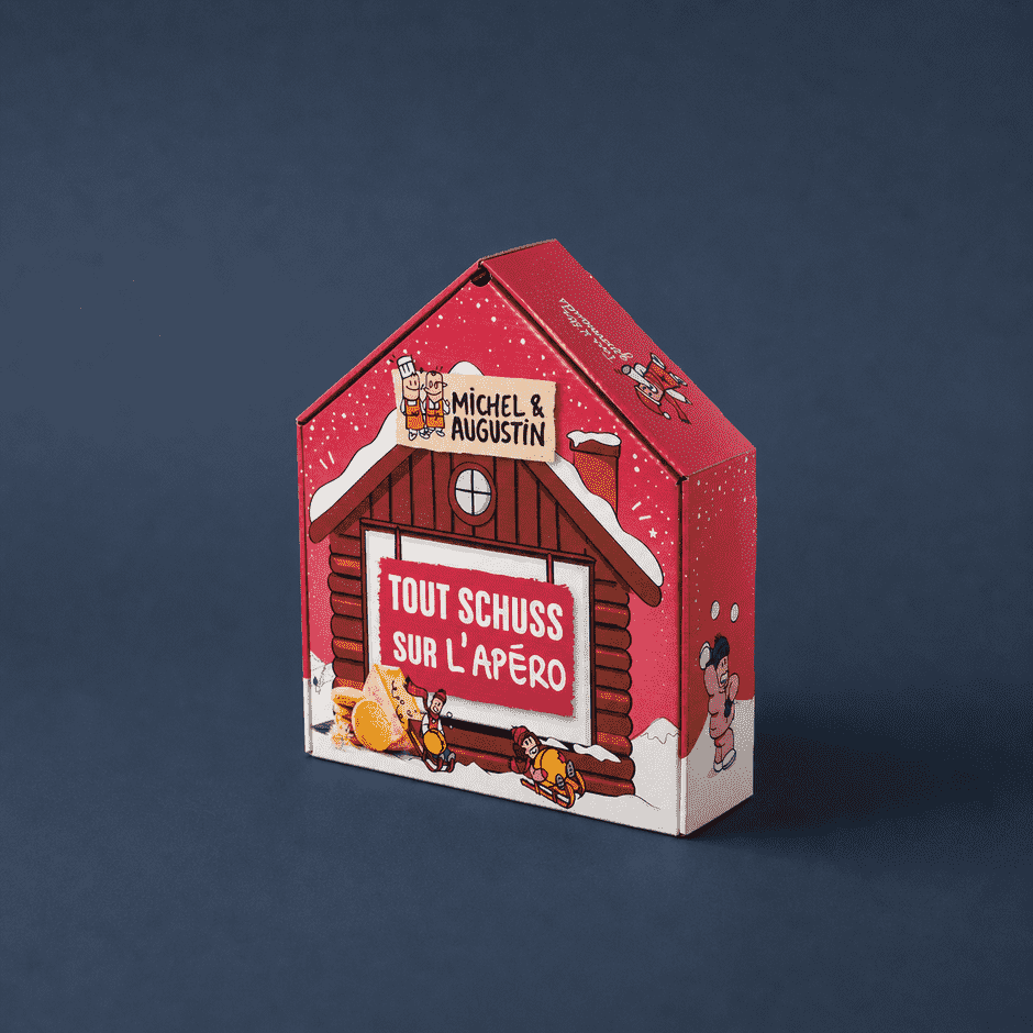 seeding box michel et augustin. boite carton sur mesure