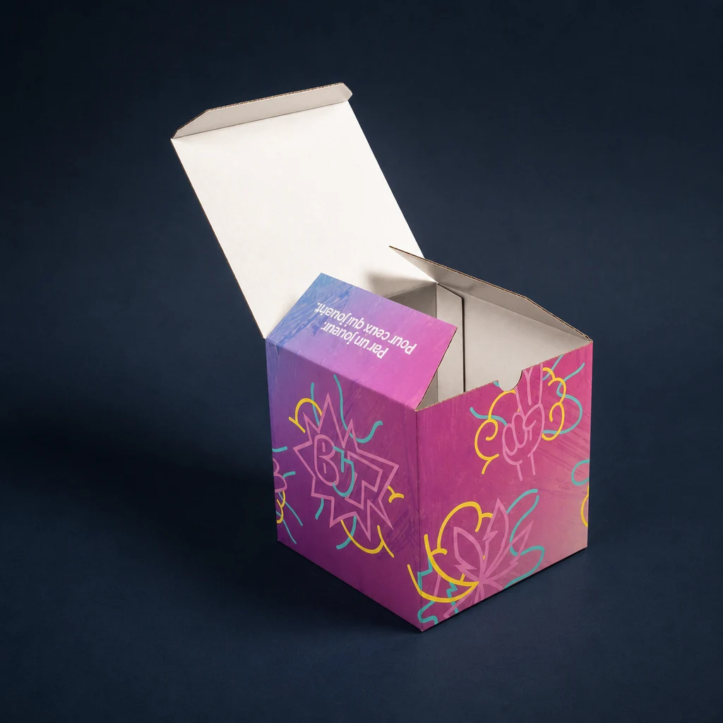 Étui carton, packaging carton personnalisé, inconnu, emballage sur mesure, Smartpack, fabrication française
